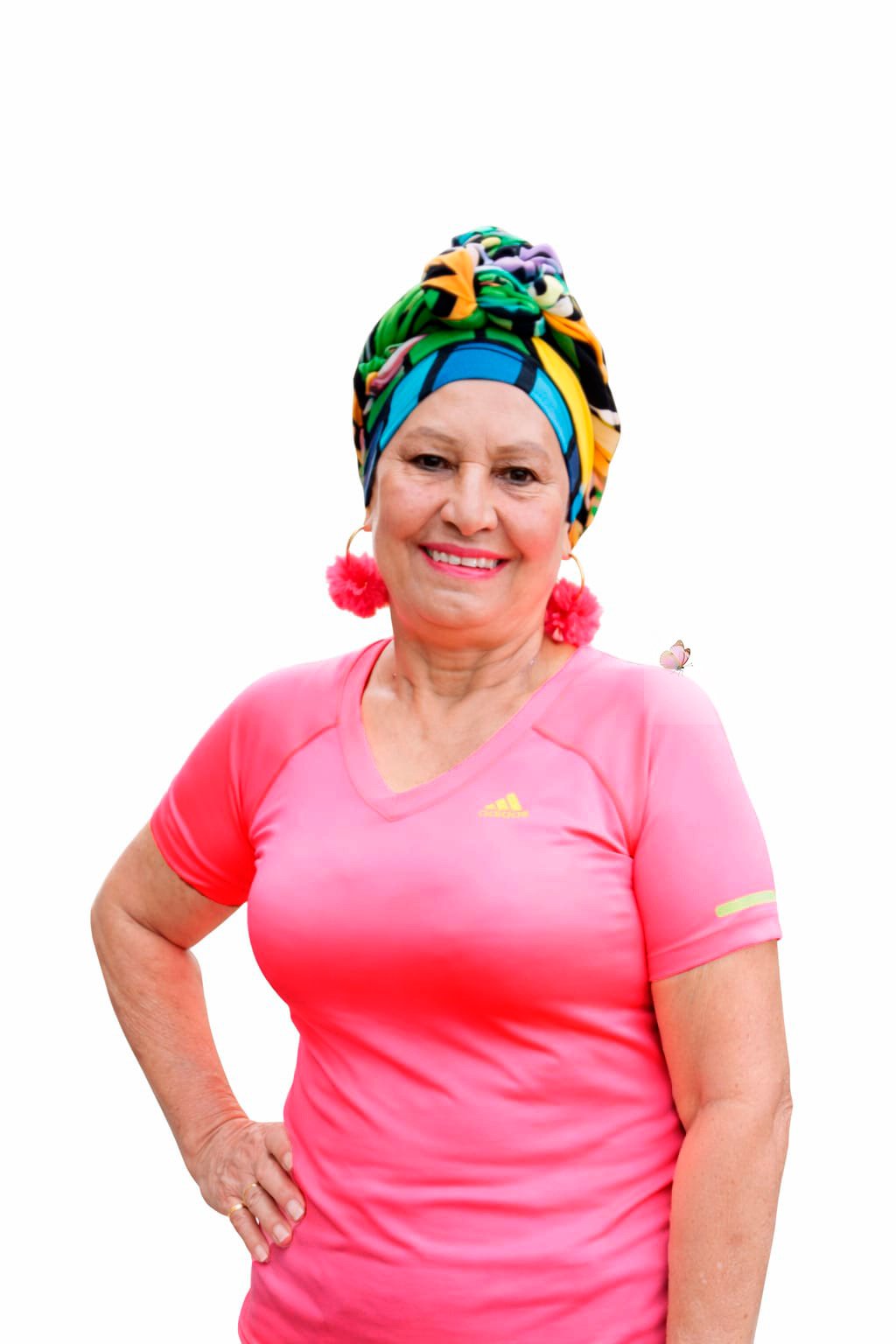 Nubia García, comité adulto mayor